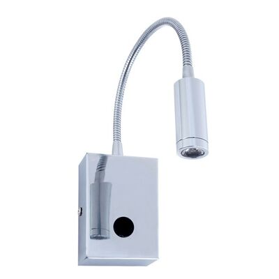 LAWRENCE 1x3W LED Wandleuchte Chrom / IL-097461020