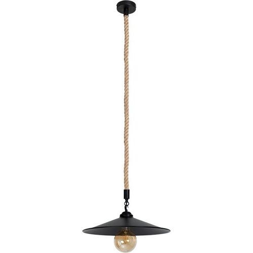 Pendant Light CREMILDA 1xE27 H.Reg.xD.36cm Rope Black / IL-101250209