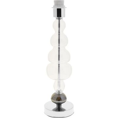 Socle pour Lampe de Table LAGOA 1xE27 H.44xD.12cm Chromé / IL-10197BA20