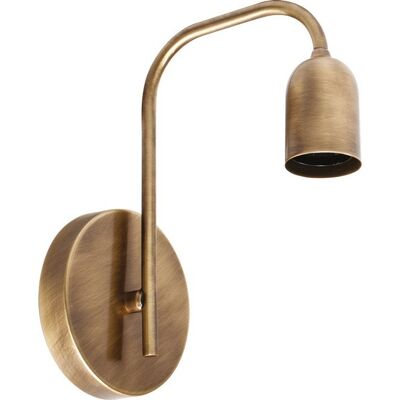 Wall Lamp SPACE 1xE27 L.12xW.19xH.24cm Antique Brass / IL-102460114