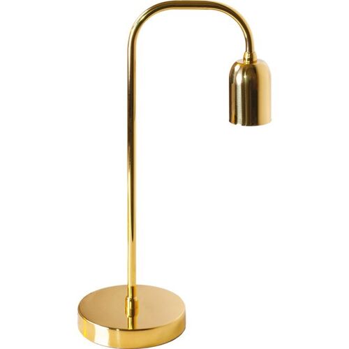Table Lamp SPACE small curved 1xE27 L.12xW.20xH.36cm Brass / IL-102471154