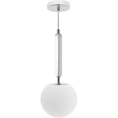 Lampada a sospensione AIMEE 1xE27 H.Reg.xD.15cm Cromo / IL-108250120