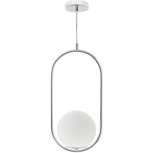 Pendant Light AIMEE 1xE27 H.Reg.xD.20cm Chrome / IL-108250320