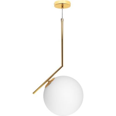 Lámpara Colgante AIMEE 1xE27 Ø 440mm Oro / IL-108253029