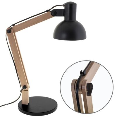 ANDREW 1-Light Table Lamp Black / IL-109370109