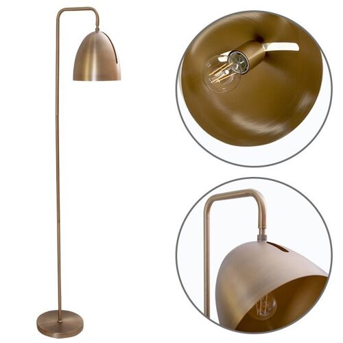 HARRIS 1-Light Floor Lamp Bronze / IL-109740112