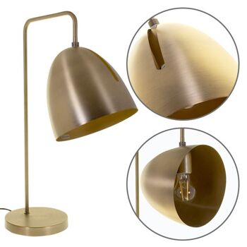 Lampe de table à 1 lumière HARRIS Bronze / IL-109770112