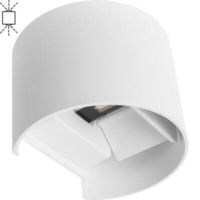 Wandleuchte SIMONTE IP54 2x3W LED 560lm 3000K L.14xB.11,5xH.10cm Weiß / IL-A11960601A