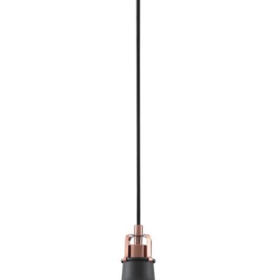 Suspension Morgana Small, 1 x E27, Graphite/Cuivre/Blanc / VL08247