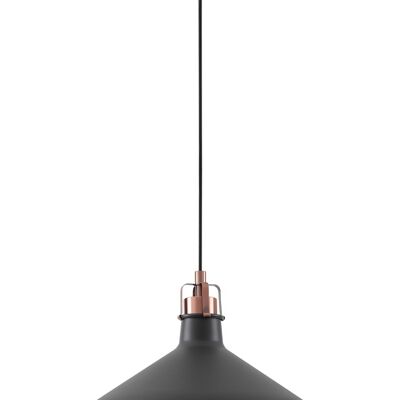 Suspension Morgana Medium, 1 x E27, Graphite/Cuivre/Blanc / VL08250