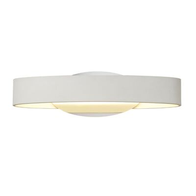 Evelyn Wandleuchte, 1 x 6 W LED, 3000 K, 480 lm, Weiß/Chrom poliert, 3 Jahre Garantie / VL08272