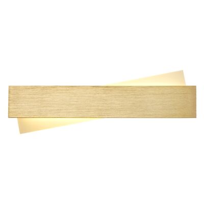 Mia Wall Lamp, 1 x 8W LED, 3000K, 640lm, Brushed Gold/Frosted White, 3yrs Warranty / VL08277