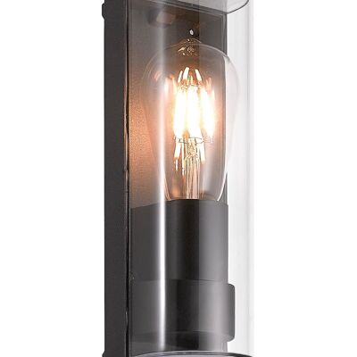 Honora Lampada da parete curva, 1 x E27, IP65, antracite / VL08298