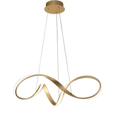 Erika Medium Pendant, 1 x 39W LED, 3000K, 2152lm, Sand Gold / VL08311