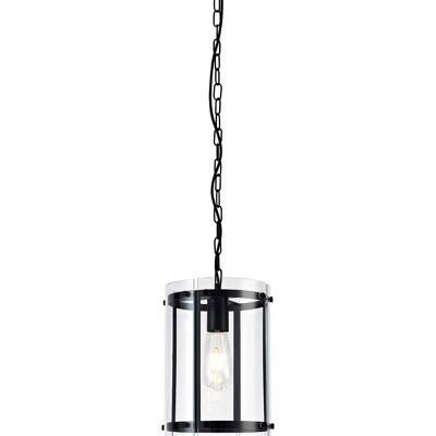 Lily Pendant, 1 Light E27, Matt Black / VL08341