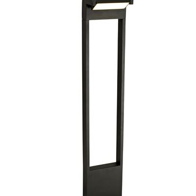 Ottilie Tall Post, 1 x 10W LED, 3000K, 720lm, IP54, Graphite Black / VL08420