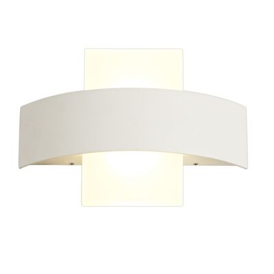 Ida Up & Downward Lighting Wall Lamp, 2 x 5W LED, 3000K, 850lm, IP54, Sand White / VL08439