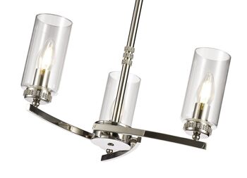 Nina Suspension/Semi Plafonnier, 3 x E14, Nickel Poli / VL08543 2