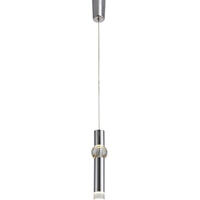 Madeleine 1 Light Pendant, 1 x 5W LED, 3000K, 118lm, Polished Chrome / VL08580