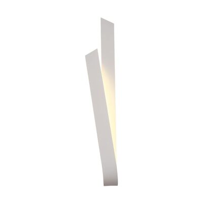 Astrid Wall Lamp, 1 x 12W LED, 3000K, 840lm, Sand White, 3yrs Warranty / VL08597