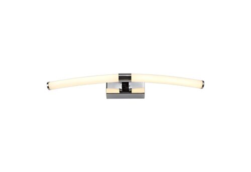 Eliot Wall Lamp Small, 2 x 4W LED, 3000K, 560lm, IP44, Polished Chrome, 3yrs Warranty / VL08611