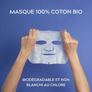 Masque anti-pollution réutilisable Lin Noir - Zéro Déchet - Made in Sandhi