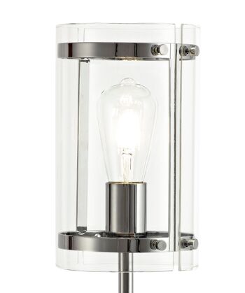 Lampe de table Lily, 1 lumière E27, chrome poli / VL08650 2