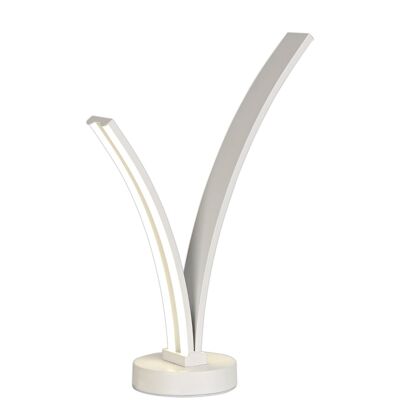 Sophia 2 Light Table Lamp Switched, 5W/7W LED, 4000K, 757lm, White, 3yrs Warranty / VL08663