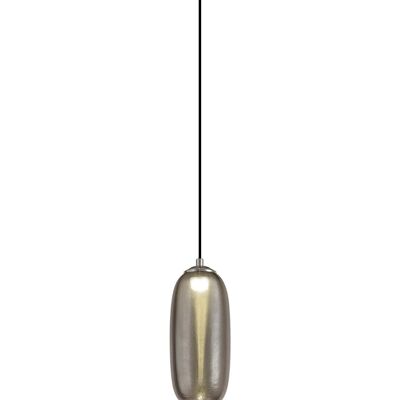 Lámpara colgante Emilia, 1 LED de 8 W, 4000 K, 720 lm, ahumado/negro, 3 años de garantía / VL08668