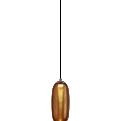 Emilia Pendant, 1 x 8W LED, 4000K, 720lm, Copper/Black, 3yrs Warranty / VL08669