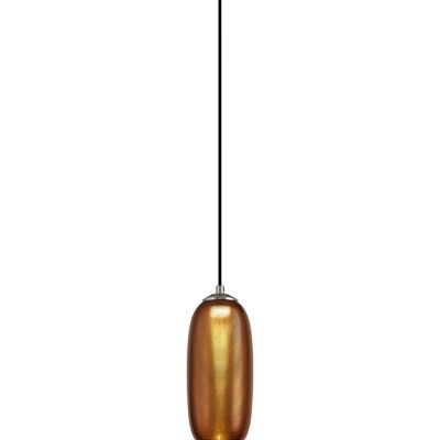 Emilia Pendelleuchte, 1 x 8 W LED, 4000 K, 720 lm, Kupfer/Schwarz, 3 Jahre Garantie / VL08669