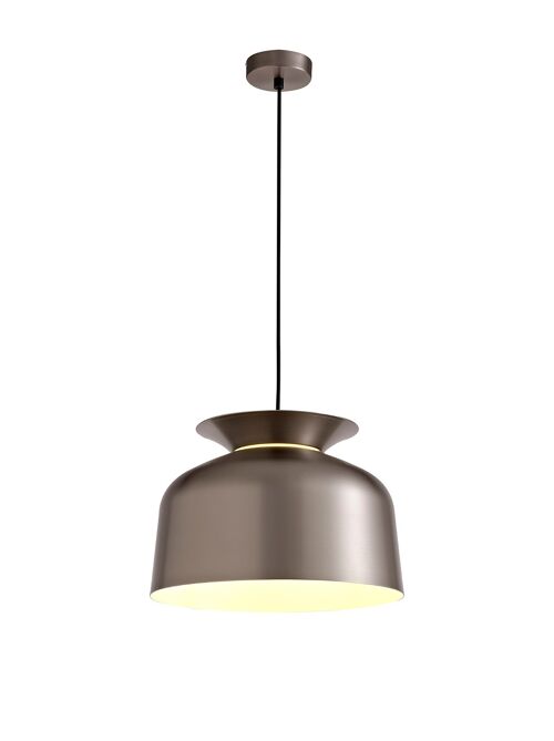 Henry Single Pendant, 1 Light Adjustable E27, Satin Nickel / VL08833