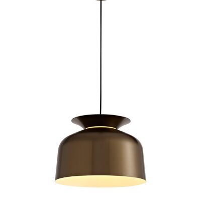 Pendente singolo Henry, 1 luce regolabile E27, bronzo antico / VL08836