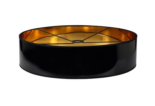 Dolores Round, 600 x 150mm Shade, Gold/Black / VL08930