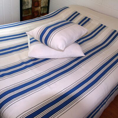 Handwoven "CROISIC" bedspread