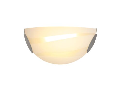 Anna Wall Lamp, 1 x 12W LED, 3000K, 780lm, Polished Chrome/White / VL08994