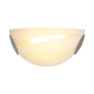 Anna Wall Lamp, 1 x 12W LED, 3000K, 780lm, Polished Chrome/White / VL08994