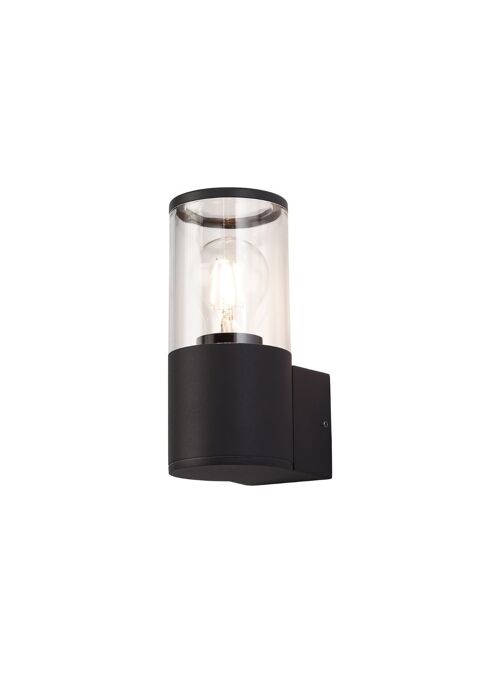 Clover Wall Lamp 1 x E27, IP54, Anthracite/Clear, 2yrs Warranty / VL09009/CL