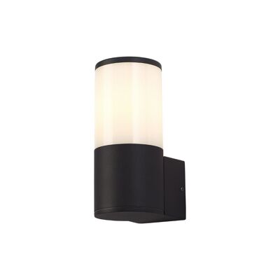 Lámpara de pared Clover 1 x E27, IP54, antracita/ópalo, 2 años de garantía / VL09009/OP