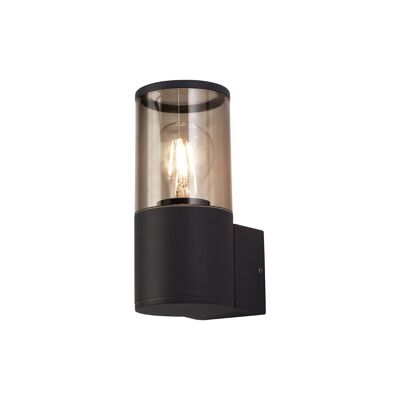 Clover Wall Lamp 1 x E27, IP54, Anthracite/Smoked, 2yrs Warranty / VL09009/SM