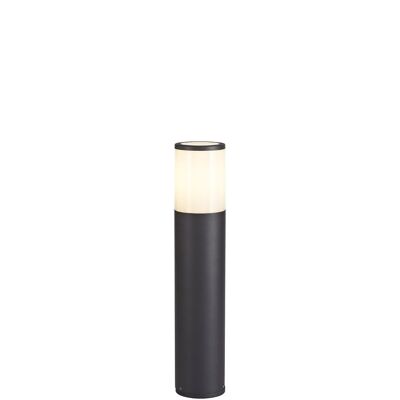 Clover 45cm Post Lamp 1 x E27, IP54, Anthracite/Opal, 2yrs Warranty / VL09011/OP