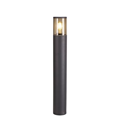 Clover 65cm Lampadaire 1 x E27, IP54, Anthracite/Fumé, Garantie 2 ans / VL09012/SM