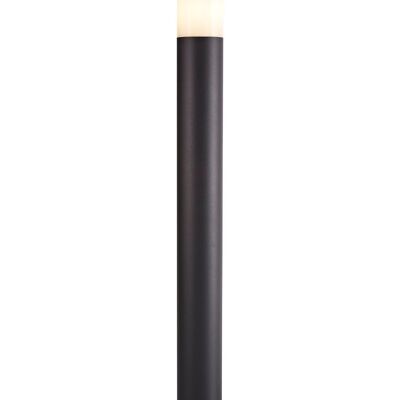 Lámpara de poste Clover de 90 cm, 1 x E27, IP54, antracita/ópalo, 2 años de garantía / VL09013/OP