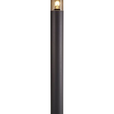 Clover 90cm Lampadaire 1 x E27, IP54, Anthracite/Fumé, Garantie 2 ans / VL09013/SM