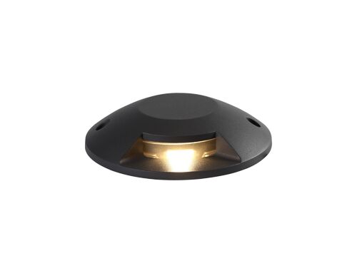 Aurora, Above Ground (NO DIGGING REQUIRED) Driveover 1 Light, 1 x 6W LED, 3000K, 165lm, IP67, IK10, Anthracite, 3yrs Warranty / VL09057