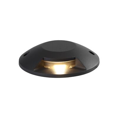 Aurora, Above Ground (NO DIGGING REQUIRED) Driveover 1 Light, 1 x 6W LED, 3000K, 165lm, IP67, IK10, Anthracite, 3yrs Warranty / VL09057
