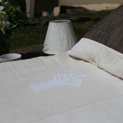 "TATA" bedspread, 2 matching pillowcases