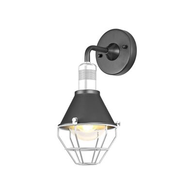 Maya Wall Lamp, 1 Light E27, IP65, Anthracite/Matt White, 2yrs Warranty / VL09074