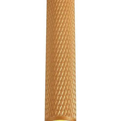 Lámpara de techo de superficie Megan de 30 cm, 1 x GU10, oro champán / VL09258