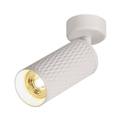 Megan Surface Mounted Spot Light, 1 x GU10, Sand White / VL09261